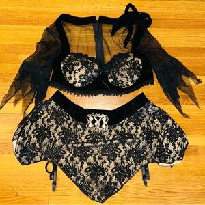 Playboy Rich Witch costume collection 2008 Set Woman’s Medium 10-12